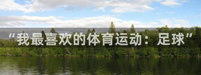 3377体育官方正版app娱乐40996：“我最喜欢的体育运