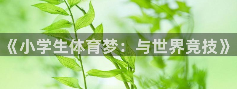 3377体育被国家取消了吗为什么：《小学生体育梦：与世界竞技